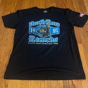 Happy Dad Death Row Records Men’s Black Tee Size L